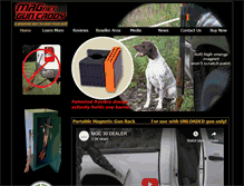 Tablet Screenshot of magnetguncaddy.com